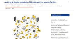 Desktop Screenshot of antivirussupportservices.com